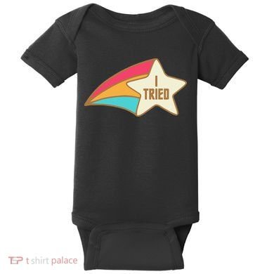 I Tried Star Award Test Day Testing Day Exam For Students Baby Bodysuit