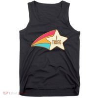 I Tried Star Award Test Day Testing Day Exam For Students Tank Top thumb 0