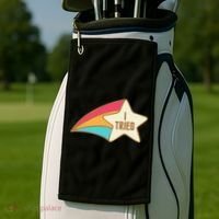 I Tried Star Award Test Day Testing Day Exam For Students Golf Towel thumb 2