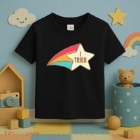 I Tried Star Award Test Day Testing Day Exam For Students Toddler T-Shirt thumb 3