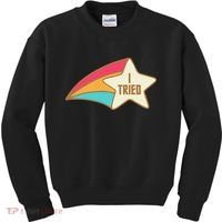 I Tried Star Award Test Day Testing Day Exam For Students Kids Sweatshirt thumb 0