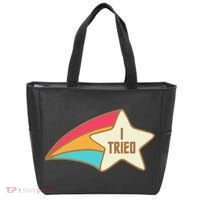 I Tried Star Award Test Day Testing Day Exam For Students Tote Bag thumb 0