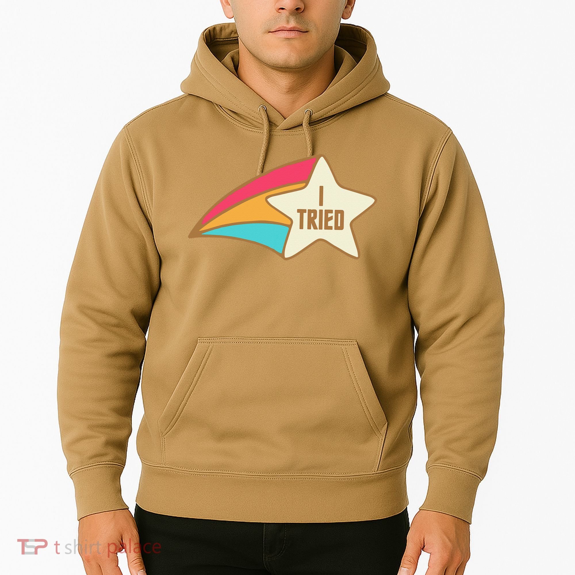 I Tried Star Award Test Day Testing Day Exam For Students Hoodie