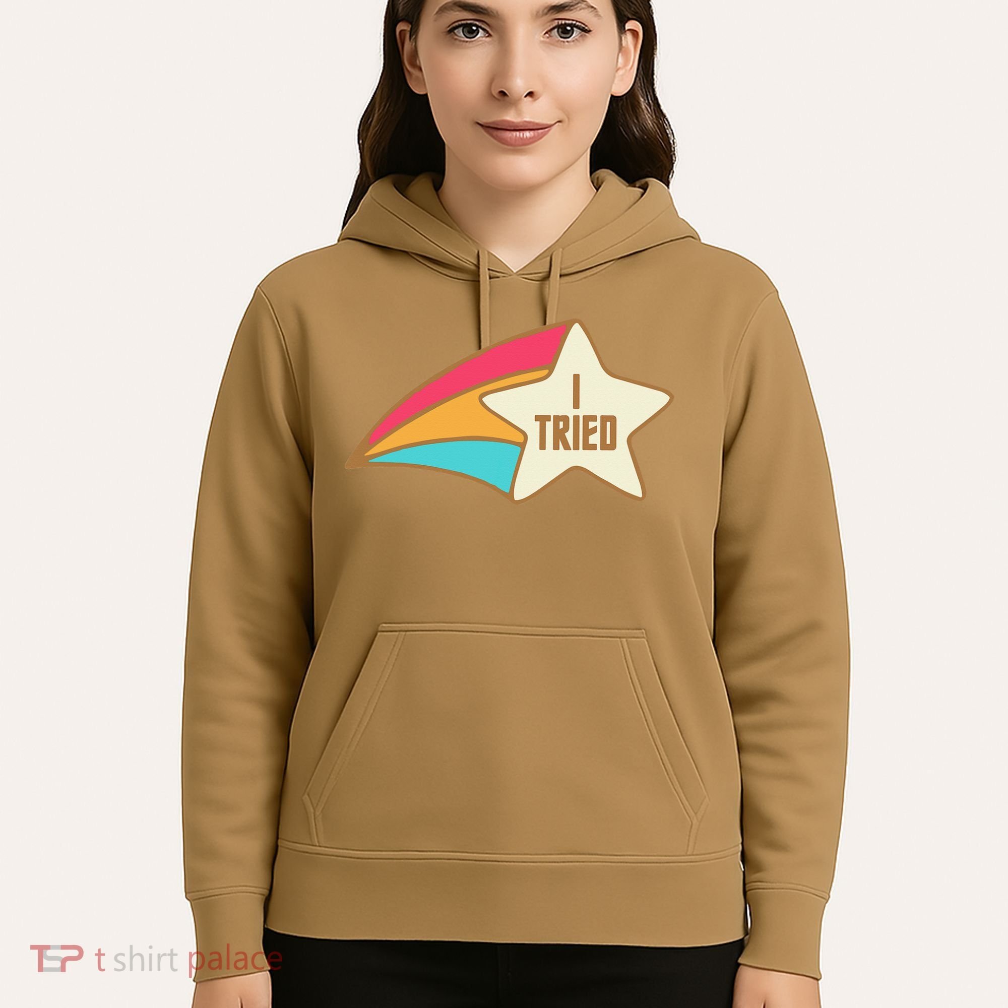 I Tried Star Award Test Day Testing Day Exam For Students Hoodie