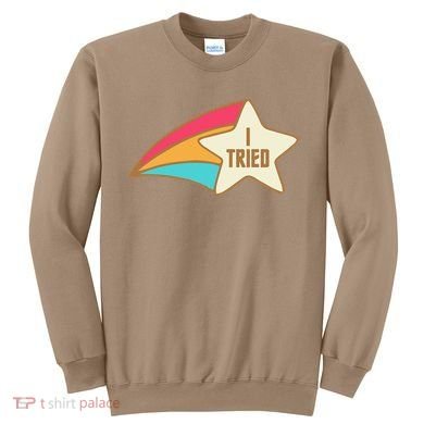 I Tried Star Award Test Day Testing Day Exam For Students Sweatshirt