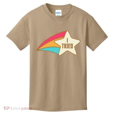 I Tried Star Award Test Day Testing Day Exam For Students Kids T-Shirt