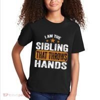 IM The Sibling That Throws Hands Kids T-Shirt thumb 2