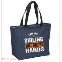 IM The Sibling That Throws Hands Tote Bag thumb 2