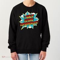 I Teach Superheroes Retro Comic Super Teacher Graphic Women's Sweatshirt thumb 0