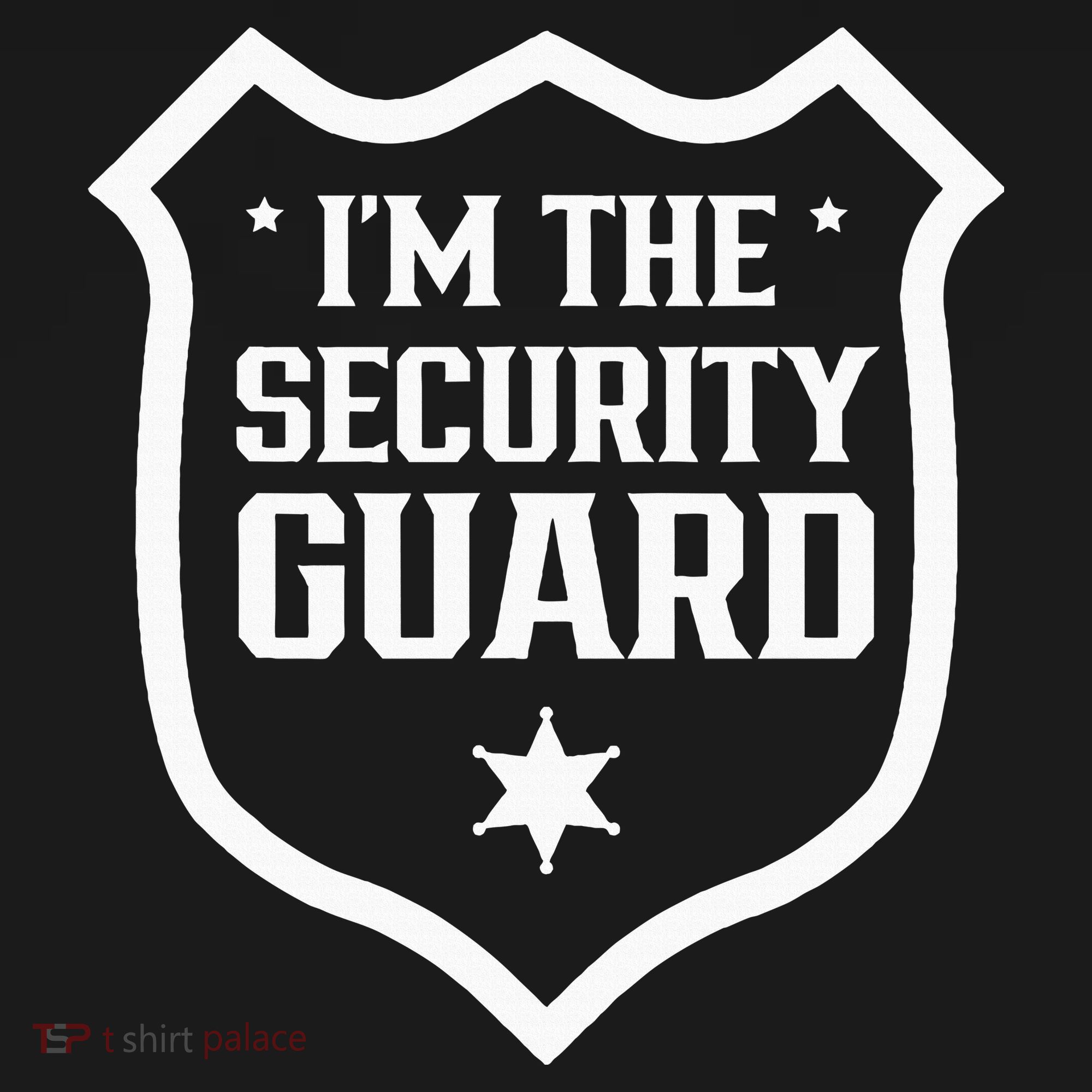 IM The Security Guard Doorman Bouncer Job Long Sleeve Shirt
