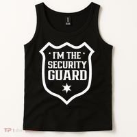 IM The Security Guard Doorman Bouncer Job Tank Top thumb 2