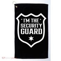 IM The Security Guard Doorman Bouncer Job Golf Towel thumb 0