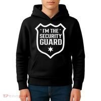 IM The Security Guard Doorman Bouncer Job Kids Hoodie thumb 4