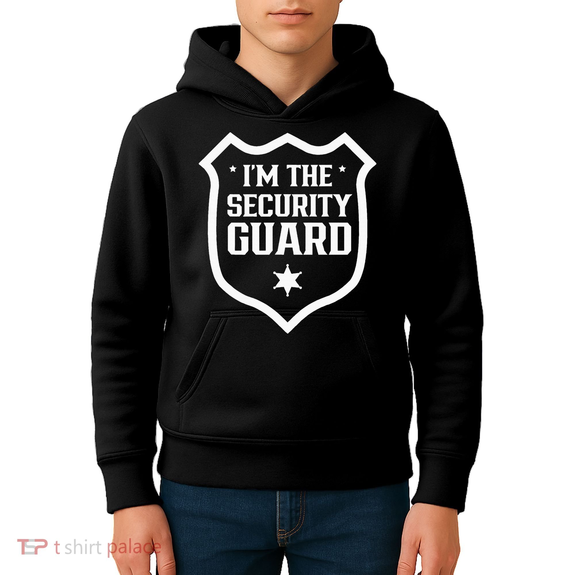 IM The Security Guard Doorman Bouncer Job Kids Hoodie