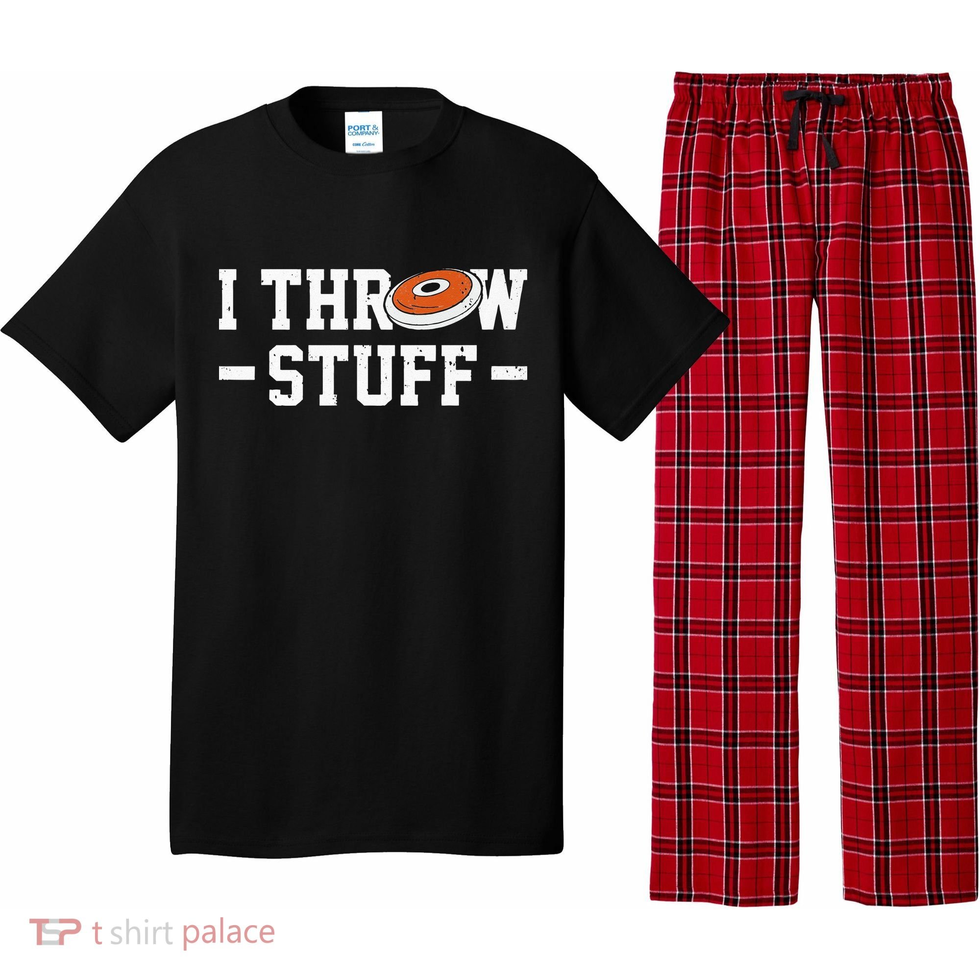 I Throw Stuff Discus Throwing Discus Thrower Throwing Sports Pajama Set