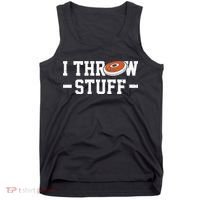 I Throw Stuff Discus Throwing Discus Thrower Throwing Sports Tank Top thumb 0