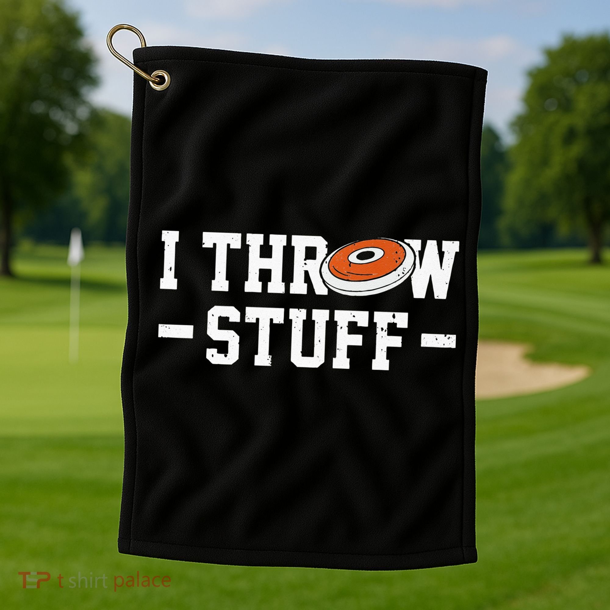 I Throw Stuff Discus Throwing Discus Thrower Throwing Sports Golf Towel