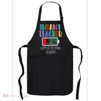 Infant Teacher Summer Recharge Required Last Day Of School Apron thumb 0