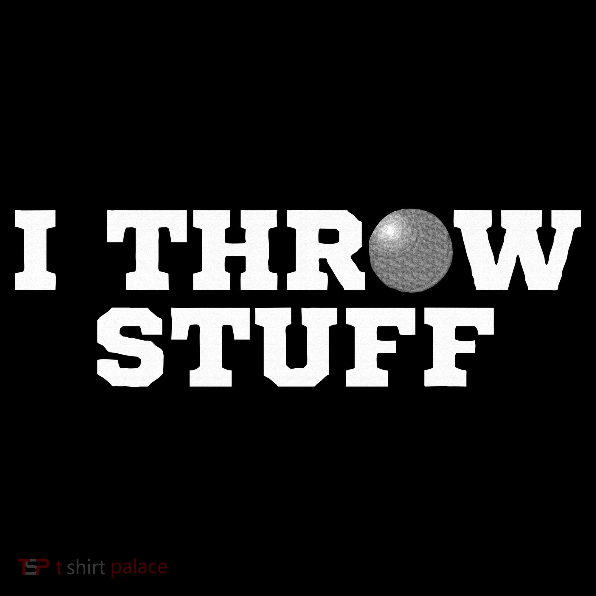 I Throw Stuff Shot Put Athlete Throwing Long Sleeve Pajama Set
