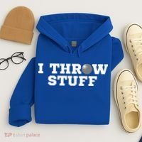 I Throw Stuff Shot Put Athlete Throwing Hoodie thumb 4