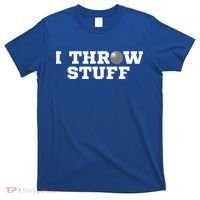 I Throw Stuff Shot Put Athlete Throwing T-Shirt thumb 0
