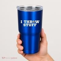 I Throw Stuff Shot Put Athlete Throwing Tumbler thumb 2