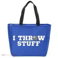 I Throw Stuff Shot Put Athlete Throwing Tote Bag thumb 0