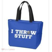 I Throw Stuff Shot Put Athlete Throwing Tote Bag thumb 3