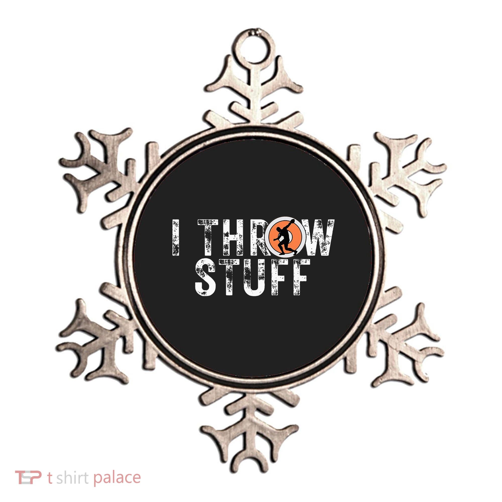 I Throw Stuff Discus Track And Field Athlete Throwers Gifts Ornament