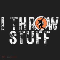 I Throw Stuff Discus Track And Field Athlete Throwers Gifts Hat thumb 2