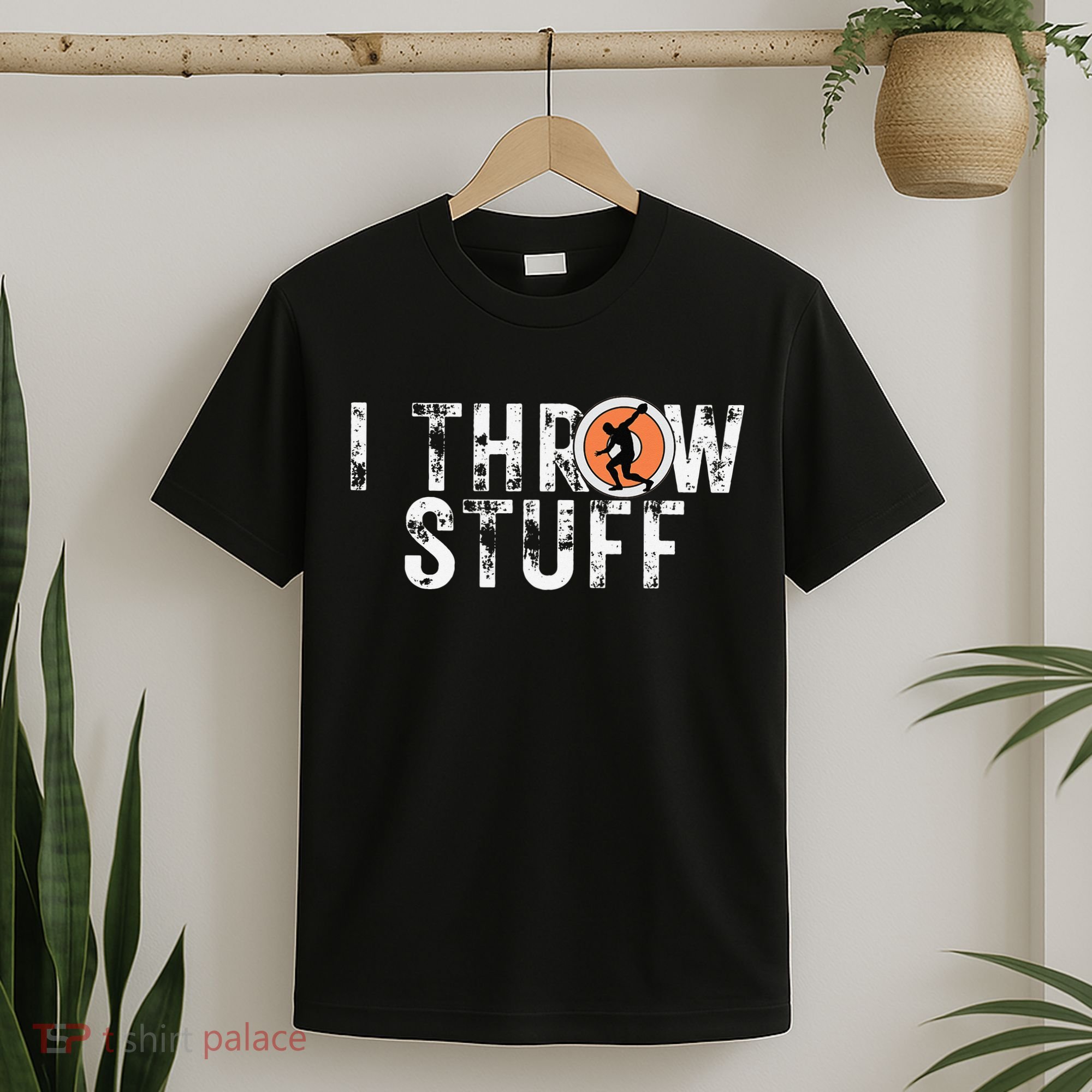 I Throw Stuff Discus Track and Field Athlete Throwers GiftS T-Shirt