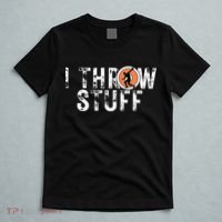 I Throw Stuff Discus Track and Field Athlete Throwers GiftS T-Shirt thumb 5