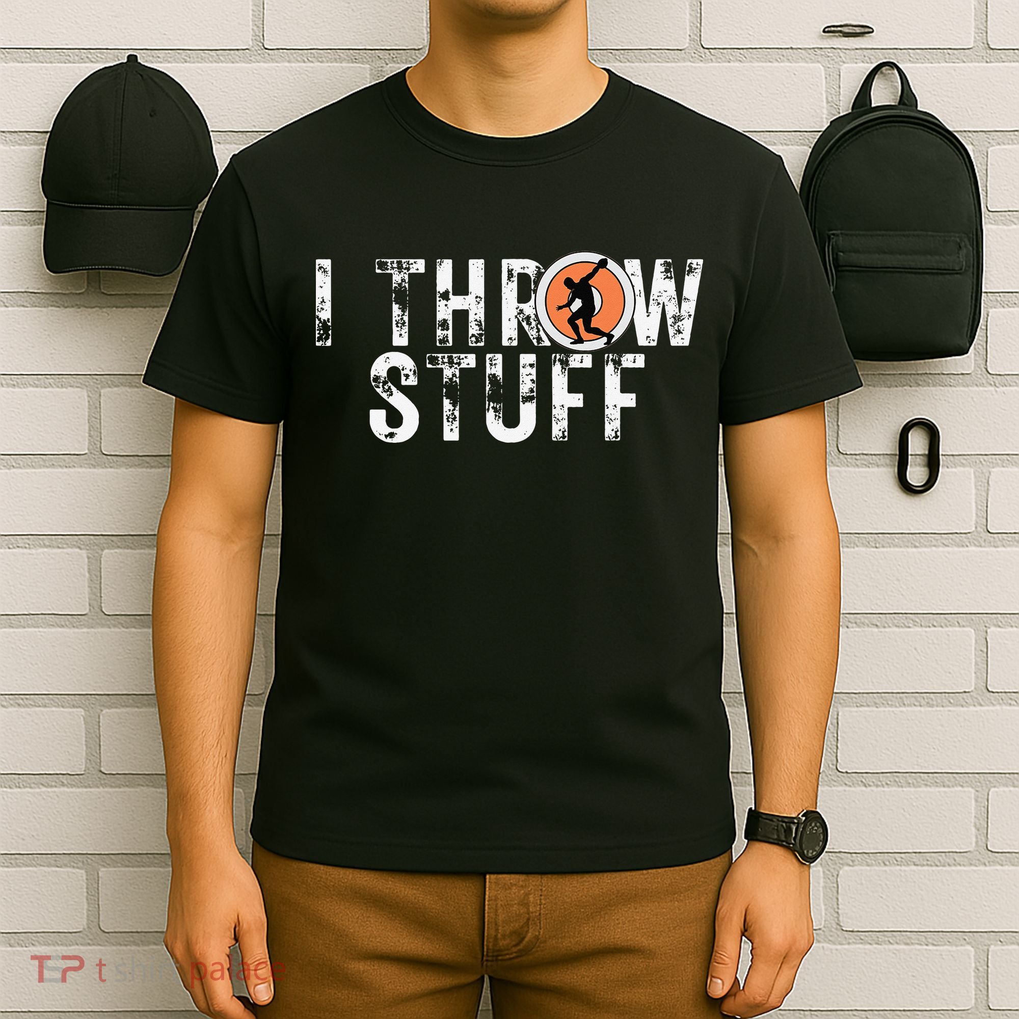 I Throw Stuff Discus Track and Field Athlete Throwers GiftS T-Shirt
