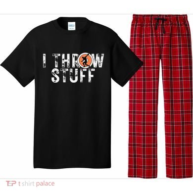 I Throw Stuff Discus Track and Field Athlete Throwers GiftS Pajama Set