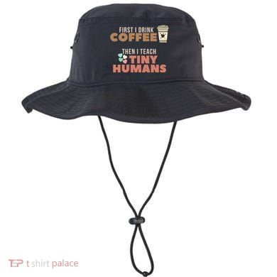 I Teach Tiny Hu Back To School Preschool Daycare Teacher Cool Gift Bucket Hat