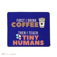 I Teach Tiny Hu Back To School Preschool Daycare Teacher Cool Gift Mousepad thumb 0