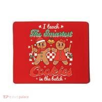 I Teach The Smartest Cookies In The Batch Teacher Christmas Mousepad thumb 0