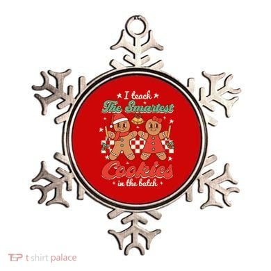 I Teach The Smartest Cookies In The Batch Teacher Christmas Ornament