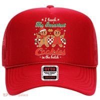I Teach The Smartest Cookies In The Batch Teacher Christmas Hat thumb 0