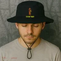 ID Tap That Funny Firefighter Bucket Hat thumb 2