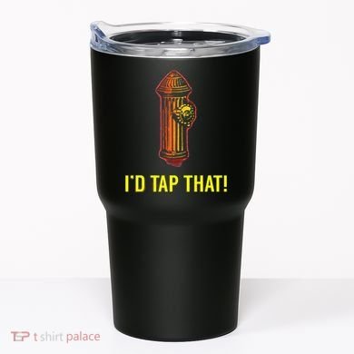 ID Tap That Funny Firefighter Tumbler