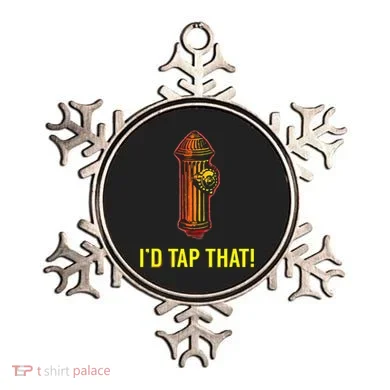 ID Tap That Funny Firefighter Ornament