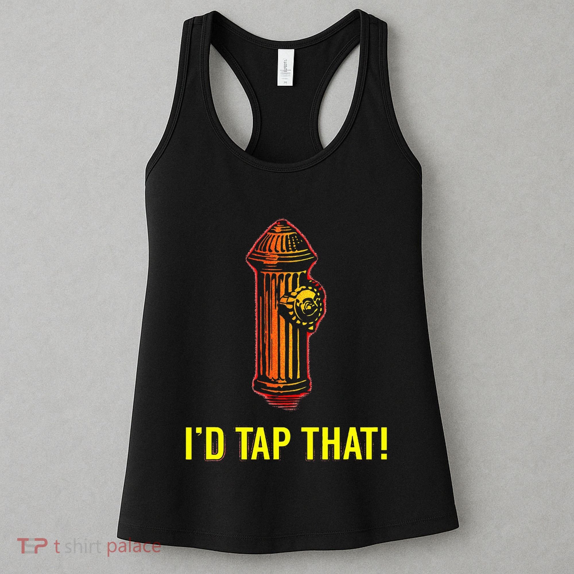 ID Tap That Funny Firefighter Women's Tank Top