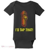 ID Tap That Funny Firefighter Baby Bodysuit thumb 0