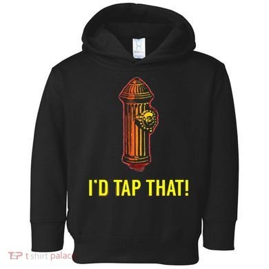 ID Tap That Funny Firefighter Toddler Hoodie