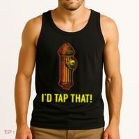ID Tap That Funny Firefighter Tank Top thumb 3