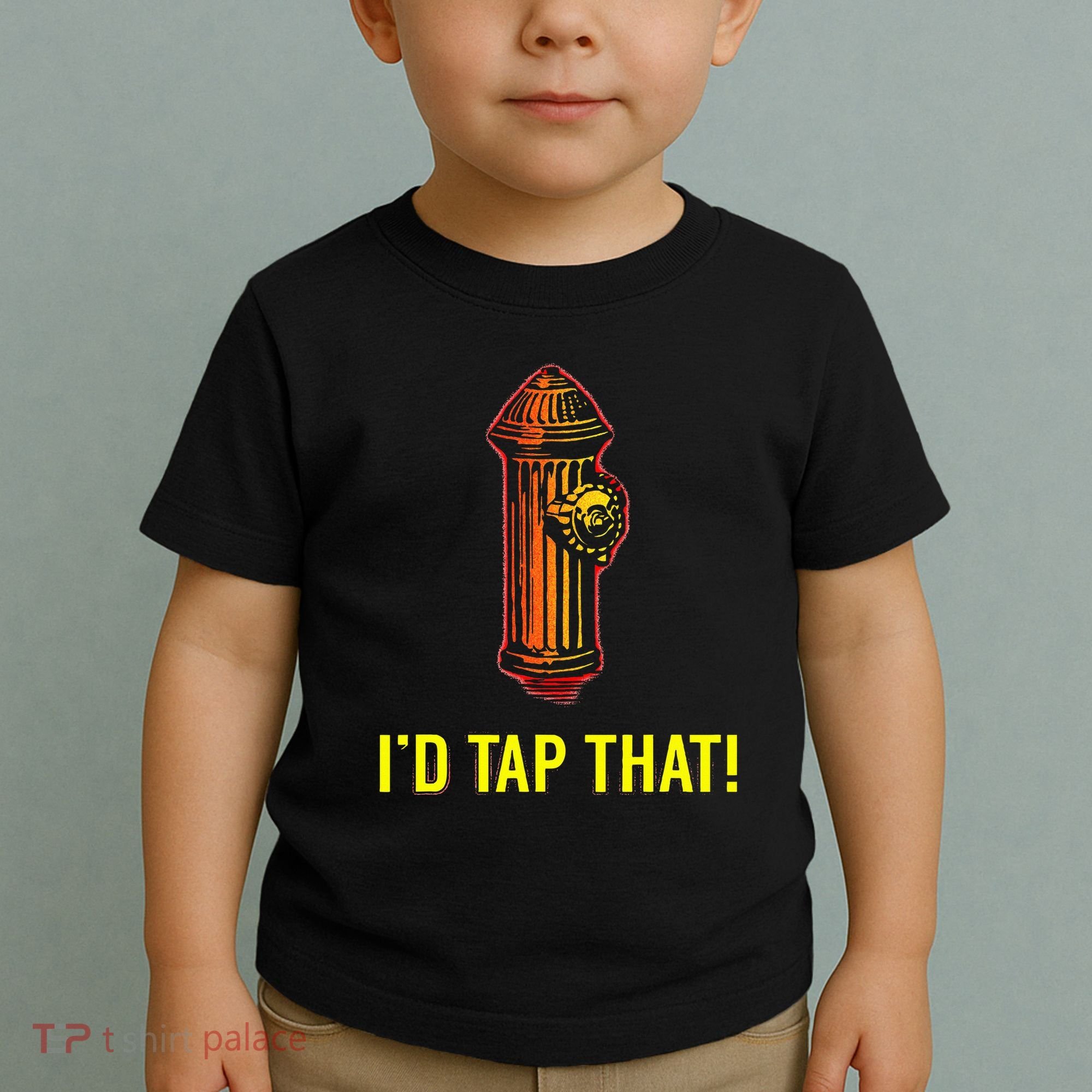 ID Tap That Funny Firefighter Toddler T-Shirt