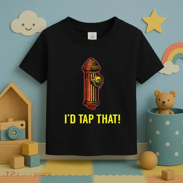 ID Tap That Funny Firefighter Toddler T-Shirt