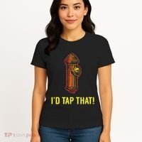 ID Tap That Funny Firefighter Women's T-Shirt thumb 4