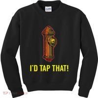 ID Tap That Funny Firefighter Kids Sweatshirt thumb 0